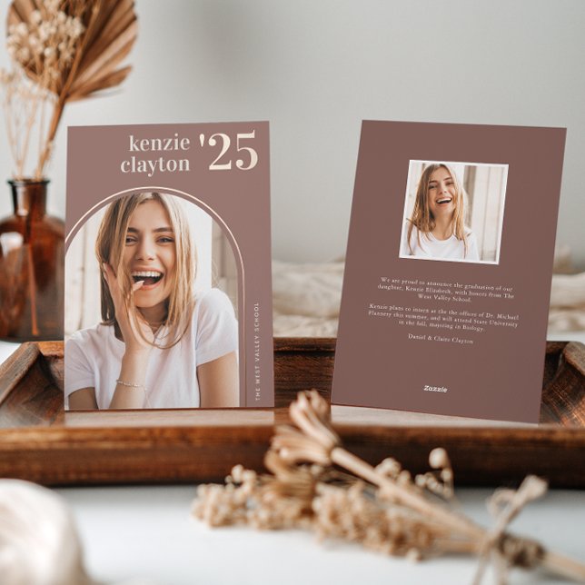 Moderner Bogen | Ankündigung von Abschlüssen (Von Creator hochgeladen)