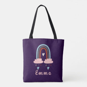 Moderner Boho Rainbow mit Personalisiertem Namen