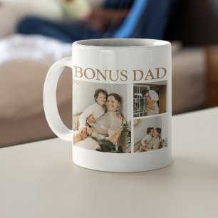 Moderner Bonus-Papa   6-Foto-Collage-Kaffeetasse Kaffeetasse