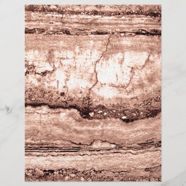 Moderner brauner beige Sepa verbrannter orangerer  (Vorderseite)