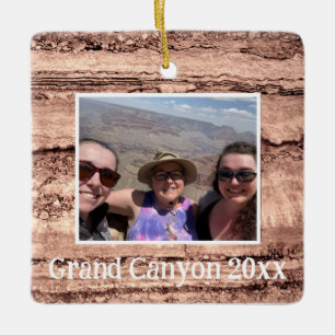 Moderner brauner beige Sepa verbrannter orangerer Keramikornament