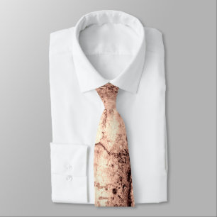 Moderner brauner beige Sepa verbrannter orangerer  Krawatte