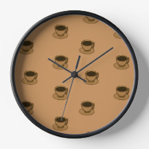 Moderner brauner, gemütlicher Kaffee-Cup im Mittel