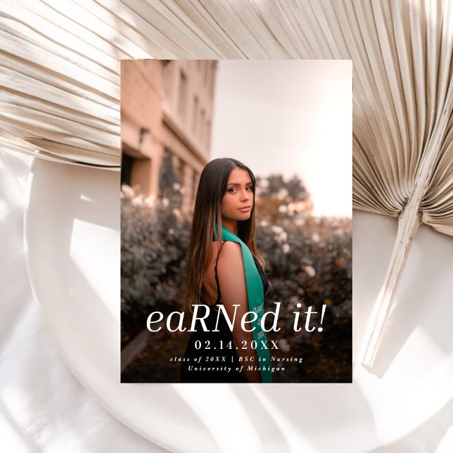 Moderner BSC RN 4 Fotos Krankenpflege Abschluss Einladung (Von Creator hochgeladen)