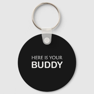 Moderner Buddy Key Ring - Minimalistischer Schlüss Schlüsselanhänger