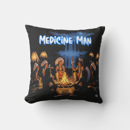 Moderner Cherokee-Medizinmann Kissen