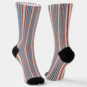 Moderner Chic gestreift Socken