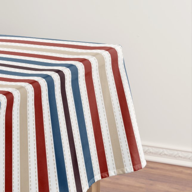 Moderner Chic gestreift Tischdecke (Beispiel)