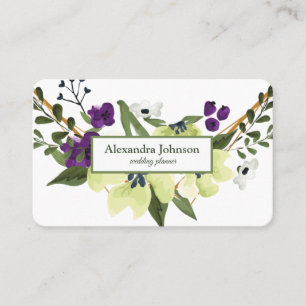 Moderner Chic Gold Leaf Foil Luxus Visitenkarte