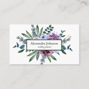 Moderner Chic Gold Leaf Foil Luxus Visitenkarte