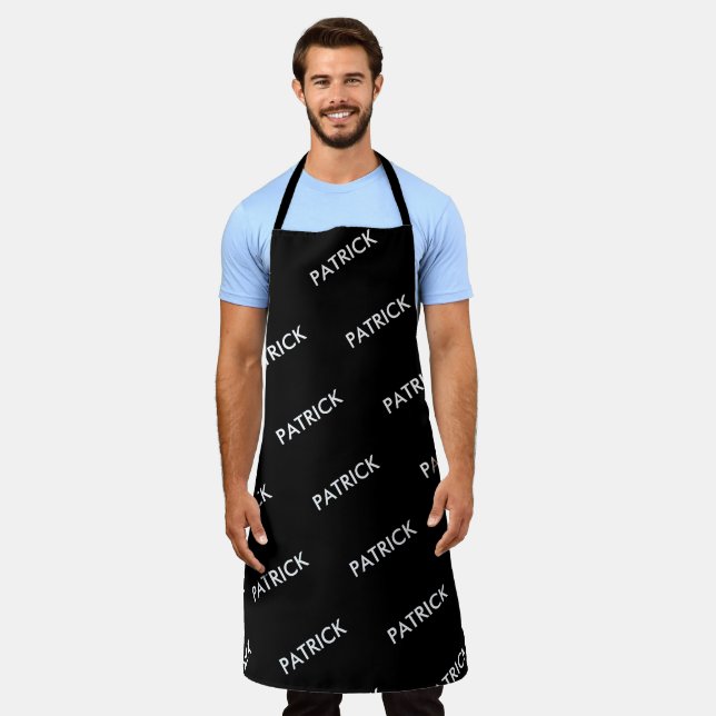 Moderner Chic Hobby Personalisiert Cooking Koch Cu Schürze (Getragen)