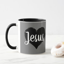 Moderner Chic I HEART JESUS | Tasse