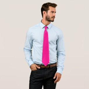 Moderner Chic Klassik Deep Pink Krawatte