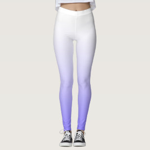 Moderner Chic Lila Lilac Ombre Leggings