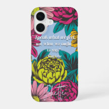 Moderner Chic Pop Art Blumenzitat