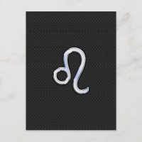 Moderner Chrome wie Leo Sign auf Schlangenhaut