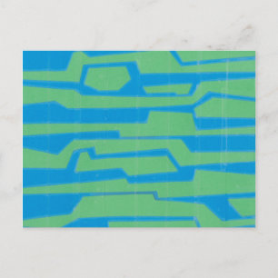 Moderner Circuit V Postkarte