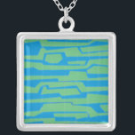 Moderner Circuit V Versilberte Kette<br><div class="desc">Muster</div>