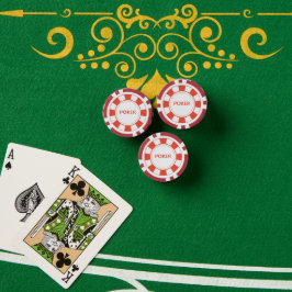 Moderner Cocktail-Bar mit moderner Markenbezeichnu Pokerchips