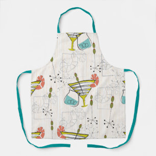 Moderner Cocktailpunk aus dem Mittelalter Schürze