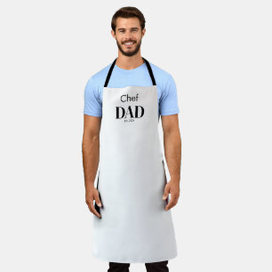 Moderner Dad gegründet Schürze