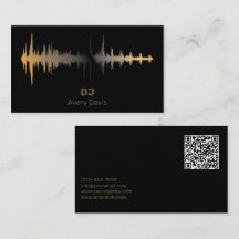 Moderner Deejay DJ-Musik-Beat-Professional-QR-Code