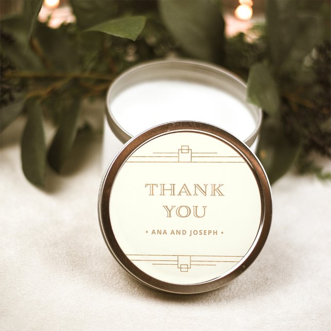 Moderner Deko | Elegante Elfenbeinküste und Imitat Runder Aufkleber (Von Creator hochgeladen)