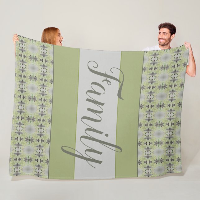 Moderner Designer Fleecedecke (Beispiel)