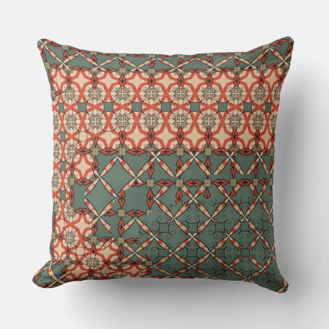 Moderner Designer Kissen (Vorderseite)