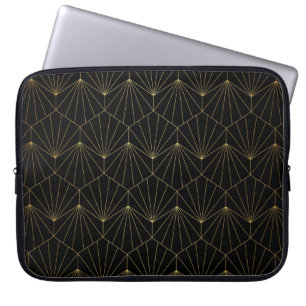 Moderner Diamant, Art Deco Design Laptopschutzhülle