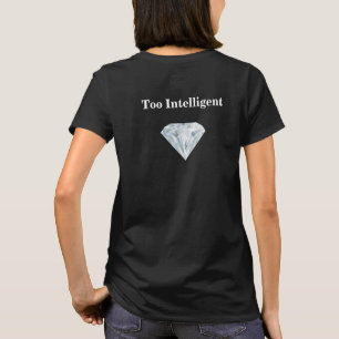 Moderner Diamant für Einzelpersonen T-Shirt