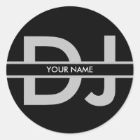 Moderner DJ Sticker