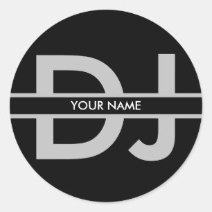 Moderner DJ Sticker