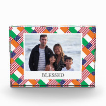 Moderner DUAL IRISH AMERICAN Foto Block