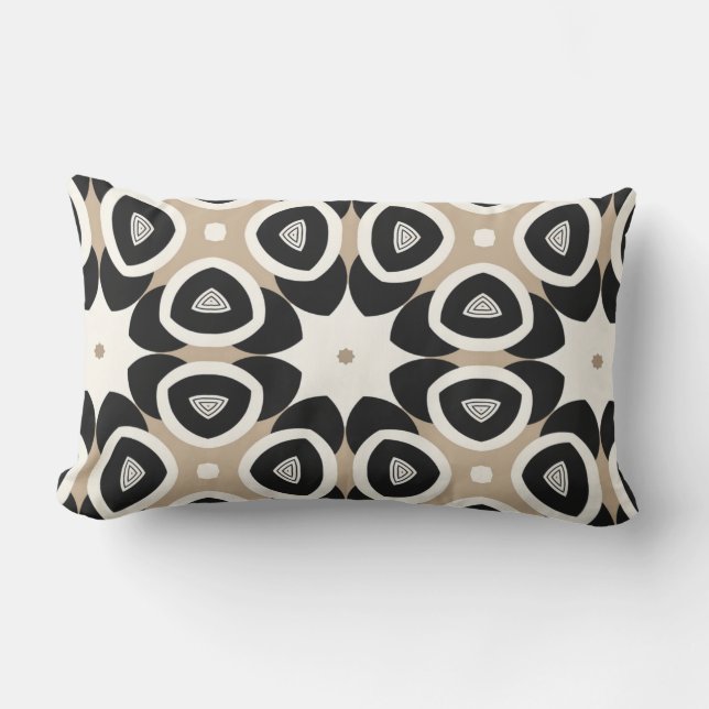 Moderner Eclipse-Akzent Kissen Für Draußen (Vorderseite)