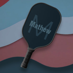 Moderner editierbarer Name Pickleball Schläger