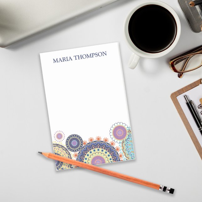 Moderner einfacher Chic Stilvoll Minimalistisch Post-it Klebezettel (Von Creator hochgeladen)