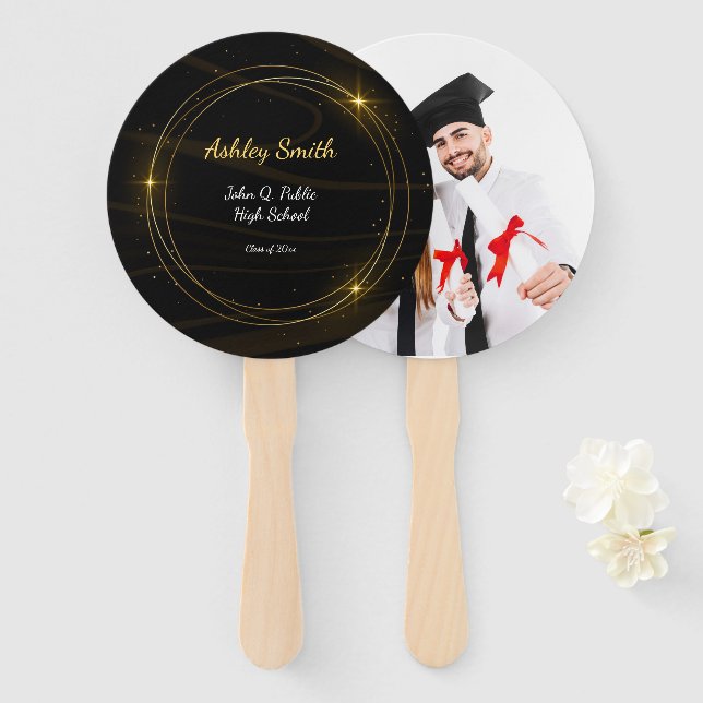 Moderner, eleganter Abschluss Fächer (Vorne und Hinten)