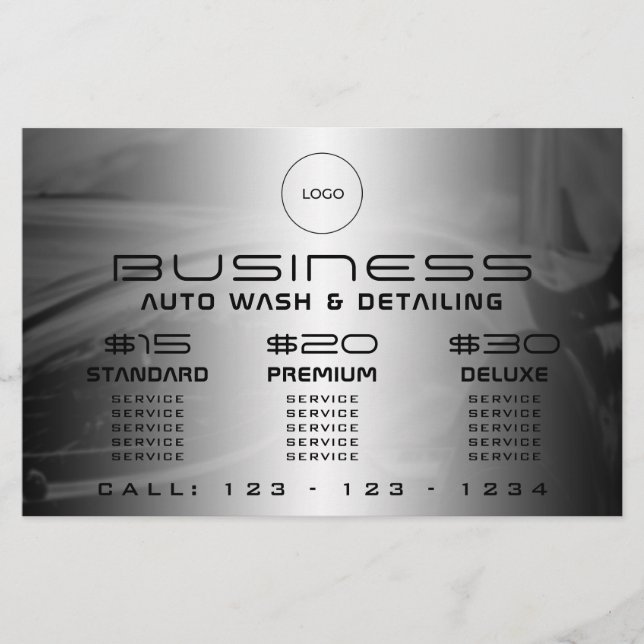 Moderner, eleganter Flyer (Vorne)