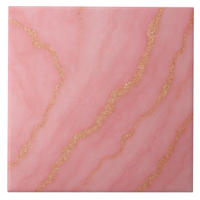 Moderner eleganter Marmoreffekt Fliese (Vorderseite)