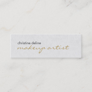 Moderner eleganter mini visitenkarte