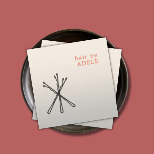 Moderner eleganter schwarzes quadratische visitenkarte