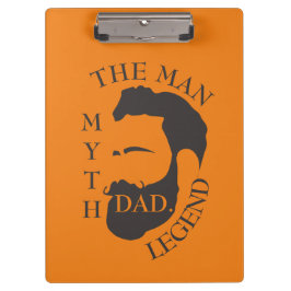 Moderner Eleganter Vater Vatertag Klemmbrett