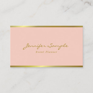 Moderner eleganter visitenkarte