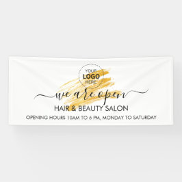 Moderner Eleganter Wave Glitzer Banner