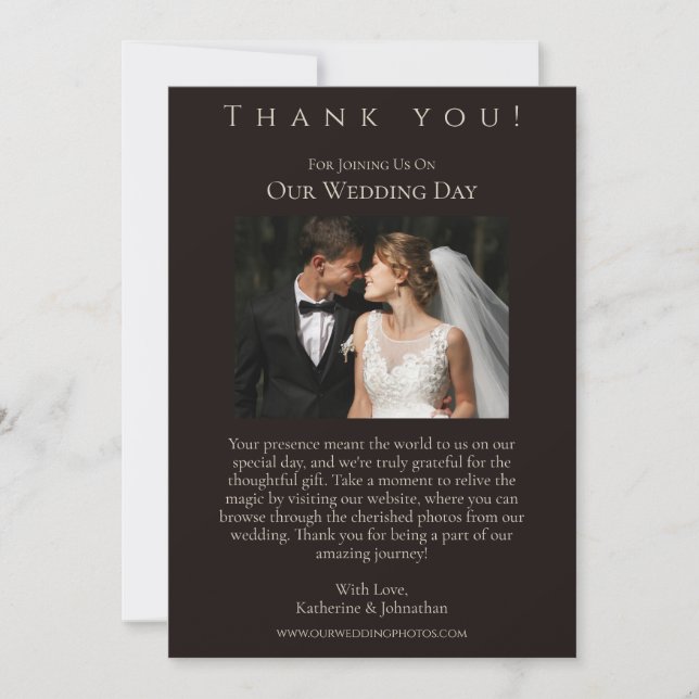 Moderner Eleganter Western - Blumen Einladung (Vorderseite)