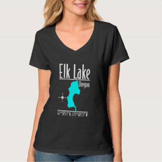 Moderner Elk Lake - Oregon T-Shirt