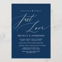 Moderner Empfang für Hochzeitsskripte Einladung