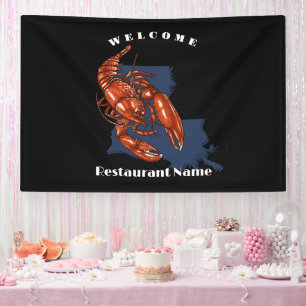 Moderner Empfang Rote Krebse Louisiana individuell Banner