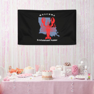 Moderner Empfang Rote Krebse Louisiana individuell Banner